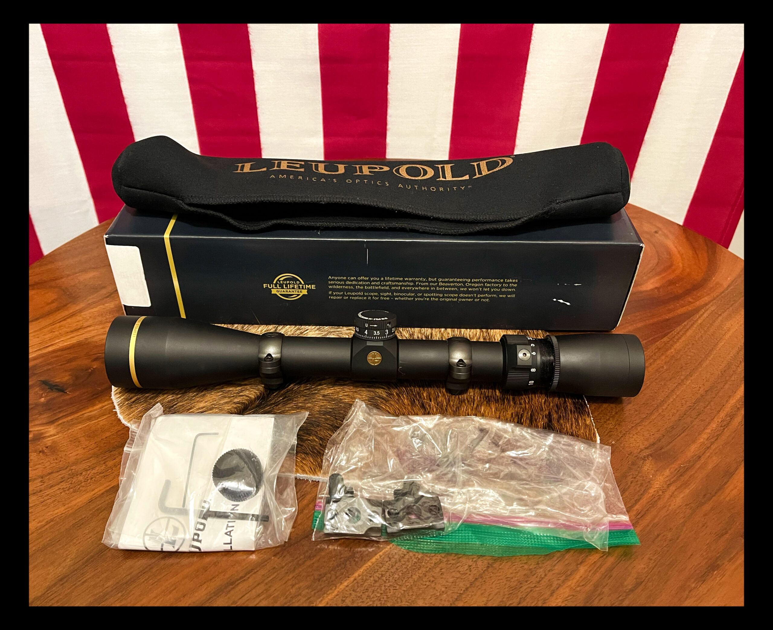 Leupold VX3i 3.5-10x40mm Riflescope w/30-06 150gr specific top turret
