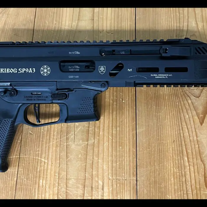 Stribog SP9A3 9mm Luger 30+1 8"