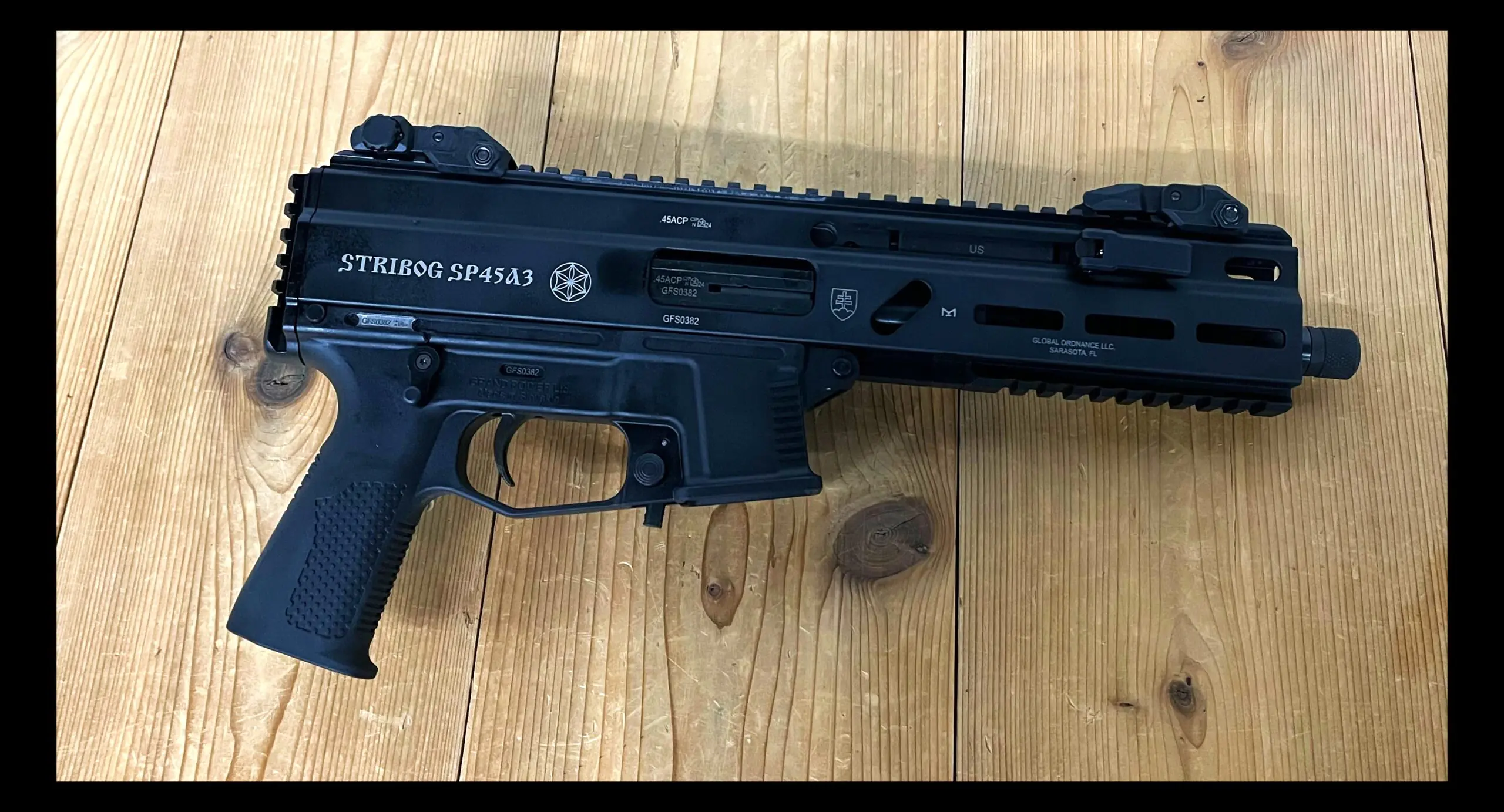 Grand Power Stribog SP45A3 .45acp
