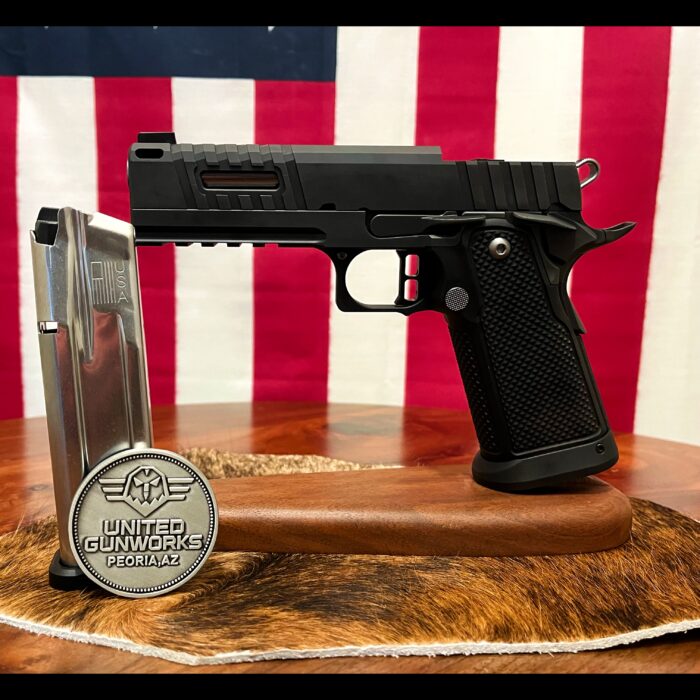 United Gunworks UG-1 Alpha 9mm 2011 Silver Accents